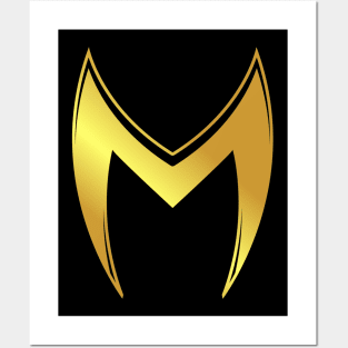 mask gold wanda Posters and Art